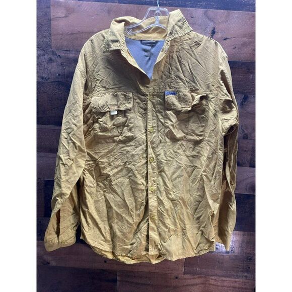 Columbia Men's Long‎ Sleeve Button Up - Picture 1 of 4